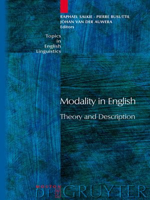 cover image of Modality in English